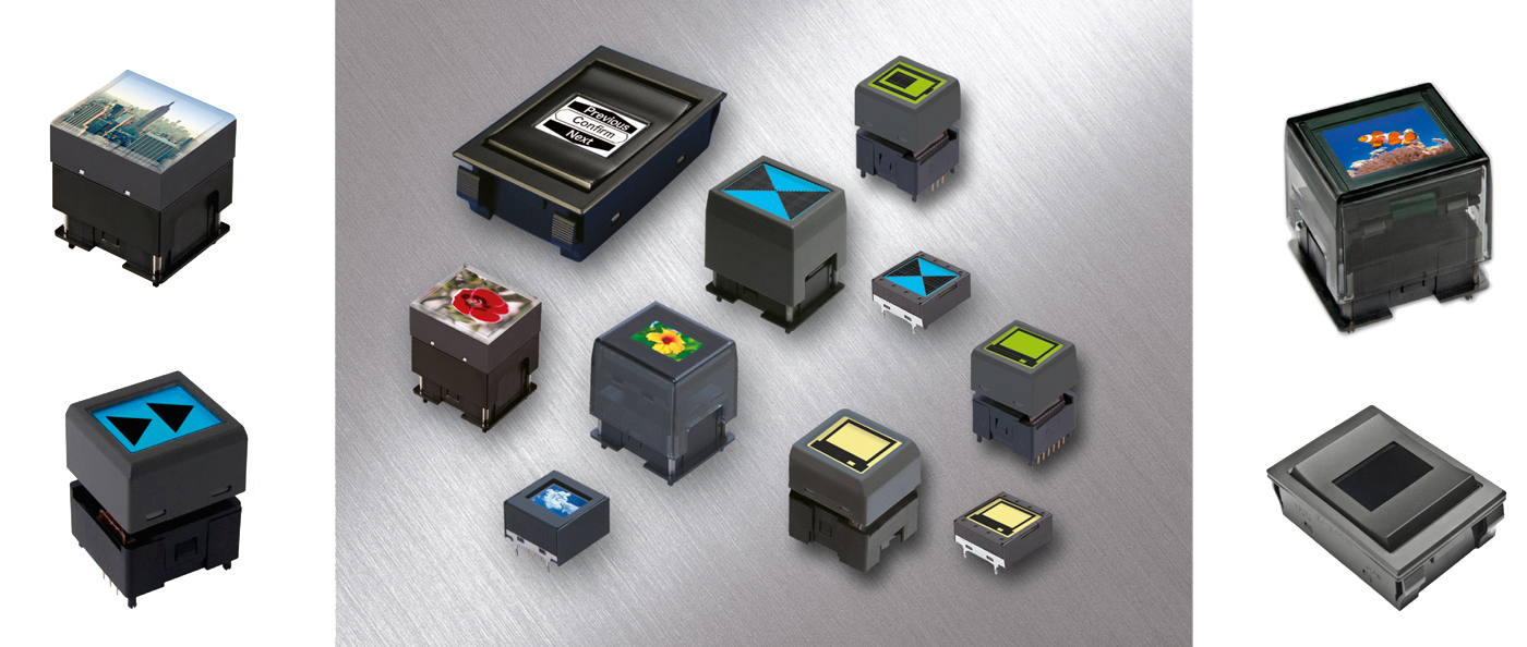 LCD Taster von NKK Switches