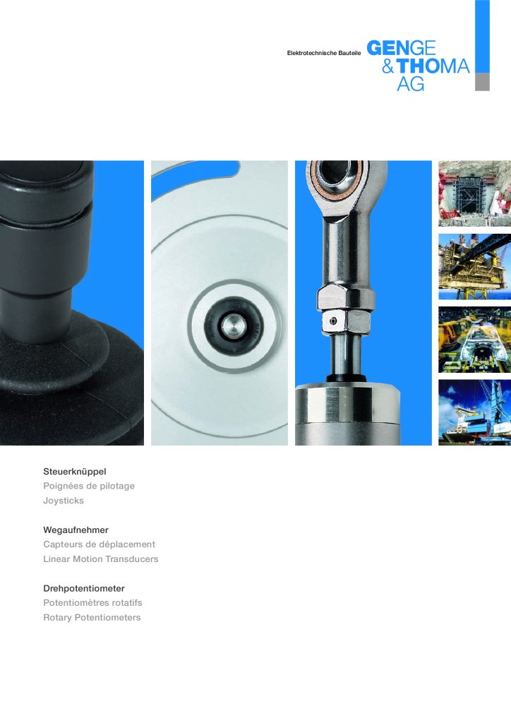 Produktkatalog von Genge & Thoma Vorschau