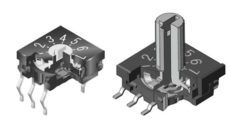 NKK Switches Drehschalter FR Serie alders