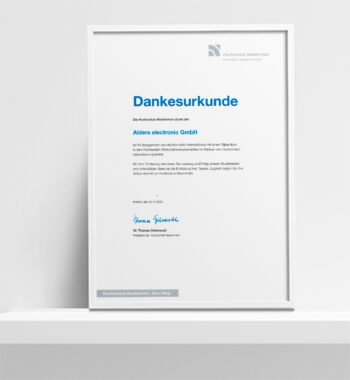 Dankesurkunge_Hochschule_Niederrhein