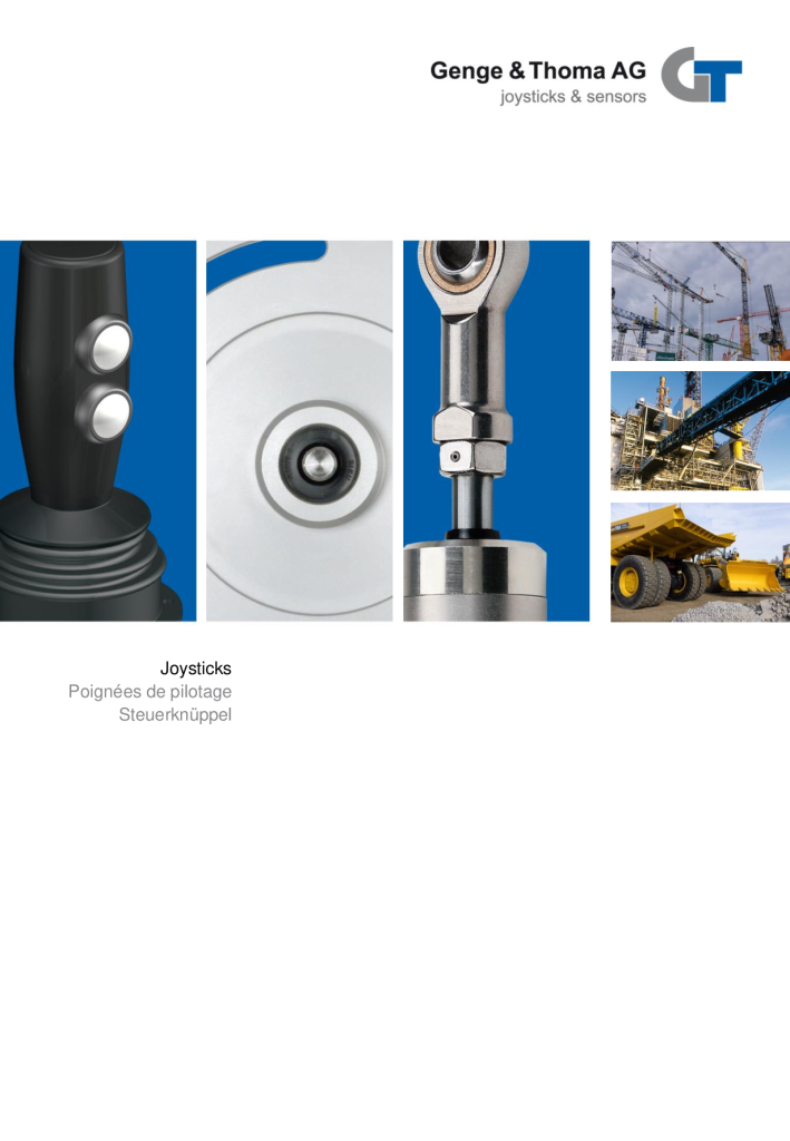 Genge & Thoma Booklet Joystick 2023 Vorschau