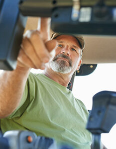 HMI Solutions Mann Anwendung